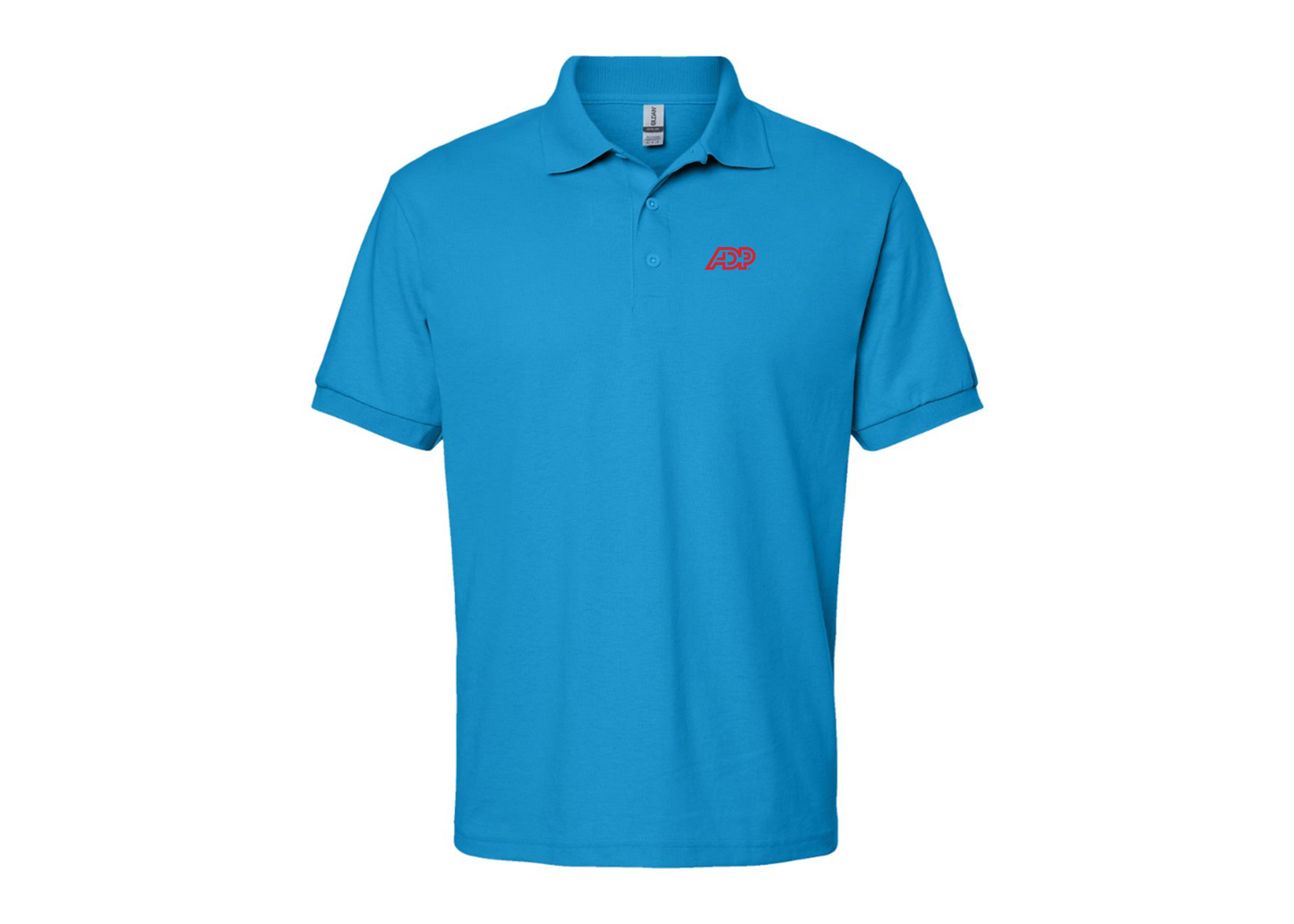 Men's ADP Logo Gildan Dry Blend Jersey Polo