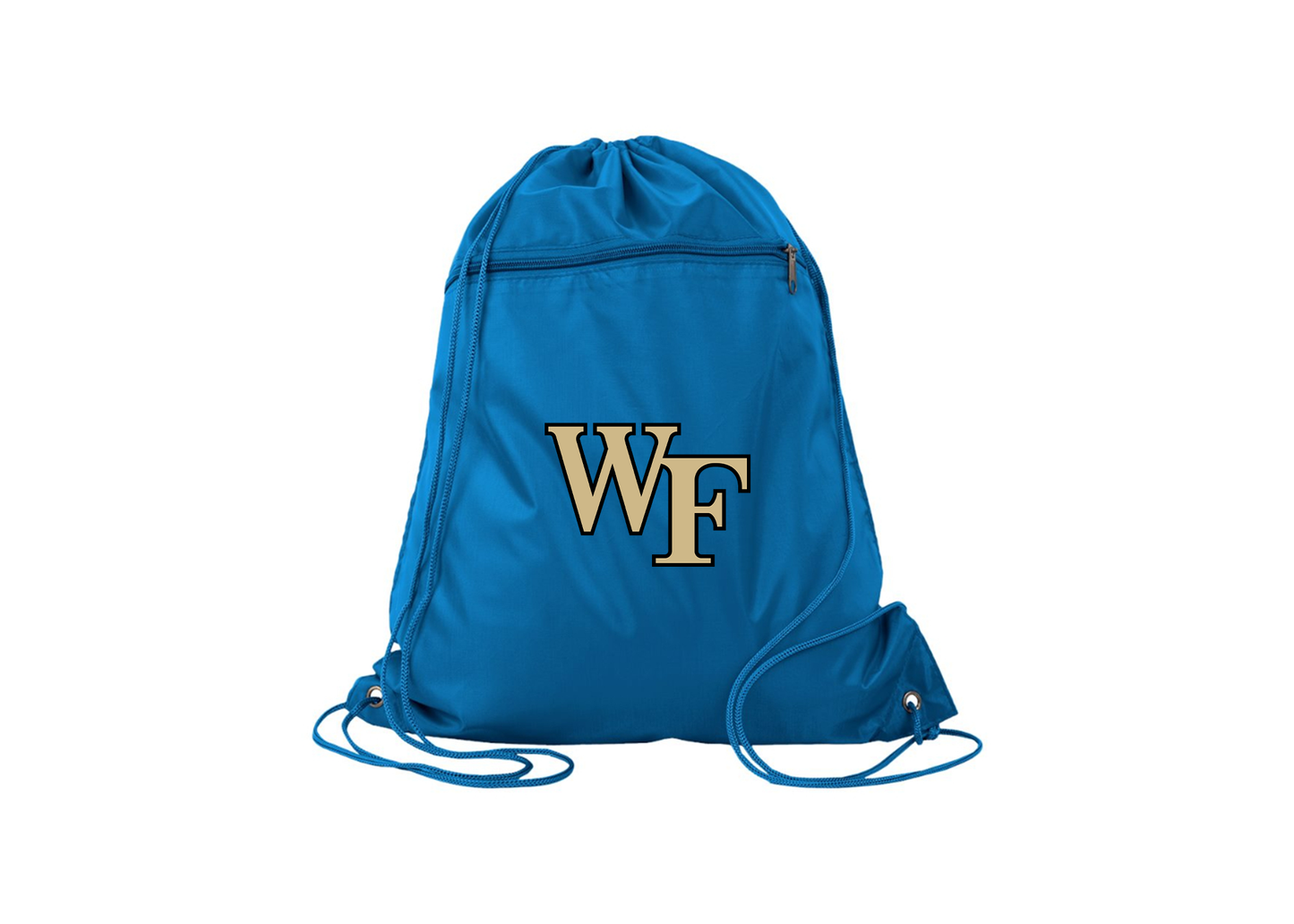 Wake Forest Demon Deacons Q-Tees - Polyester Cinchpack
