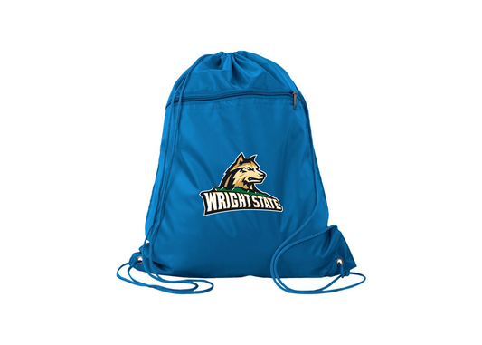 Wright State Raiders Q-Tees - Polyester Cinchpack
