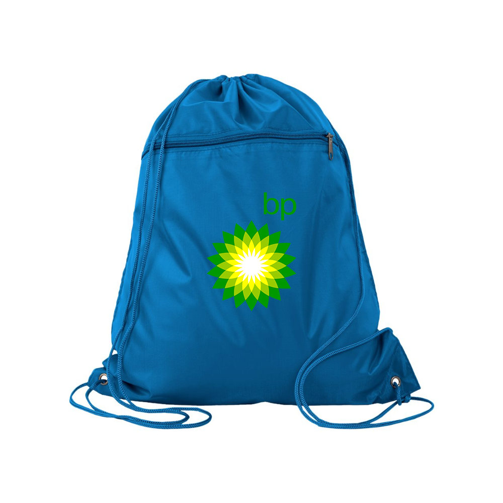 BP Oil Logo Q-Tees - Polyester Cinchpack