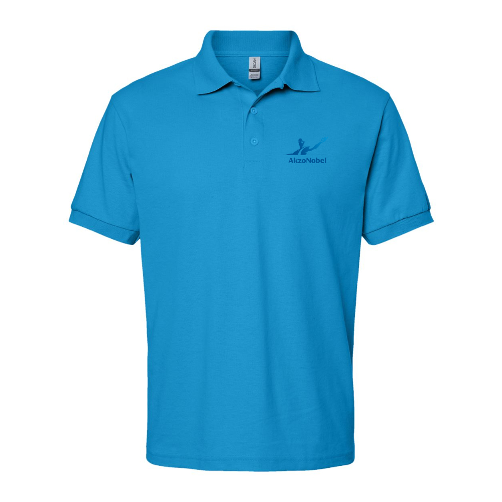 Men's AkzoNobel Logo Gildan Dry Blend Jersey Polo