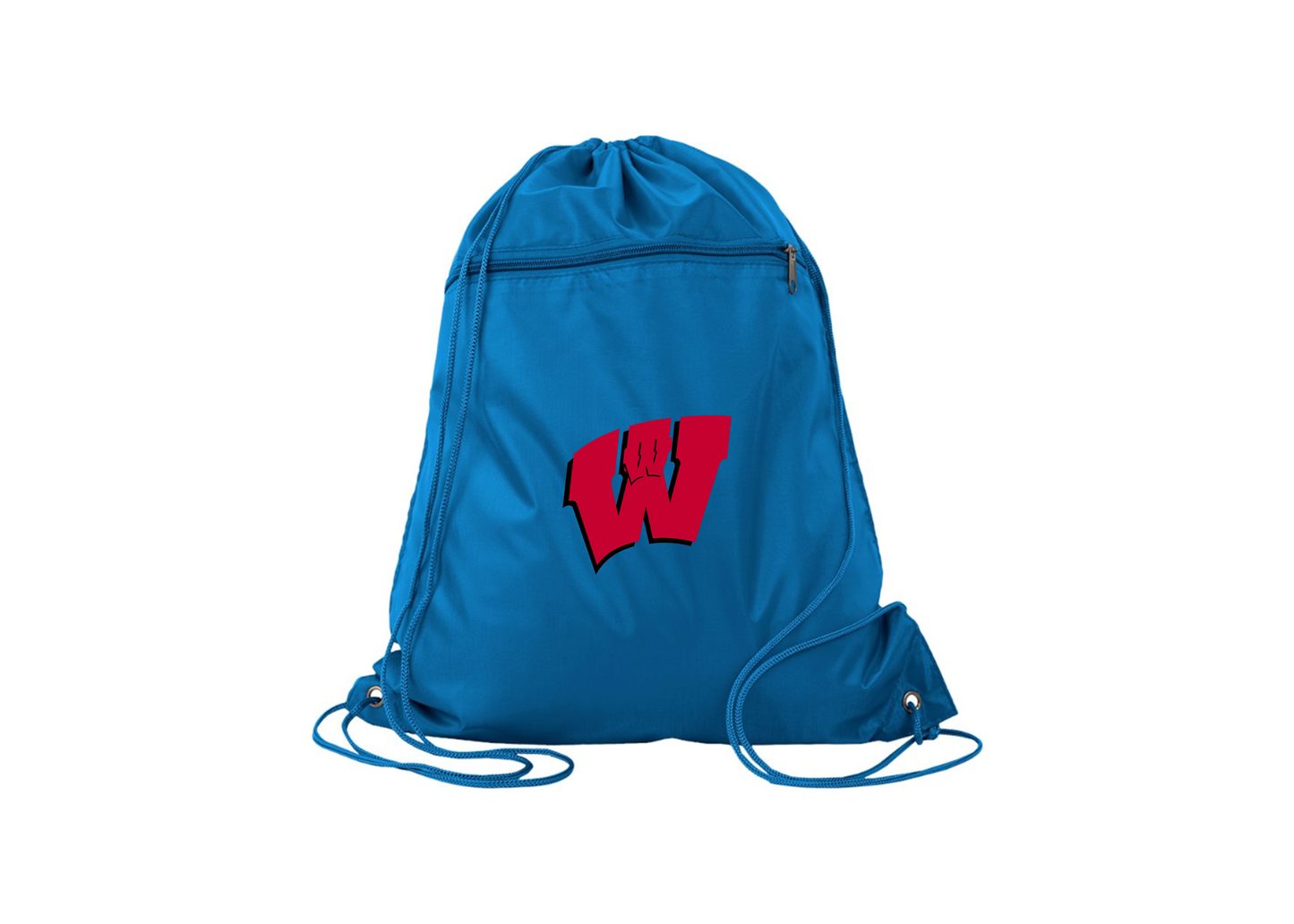 Wisconsin Badgers Q-Tees - Polyester Cinchpack