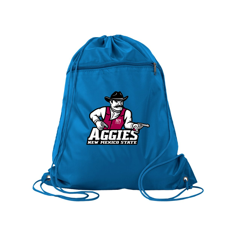 Aggies New Mexico State Logo Q-Tees - Polyester Cinchpack