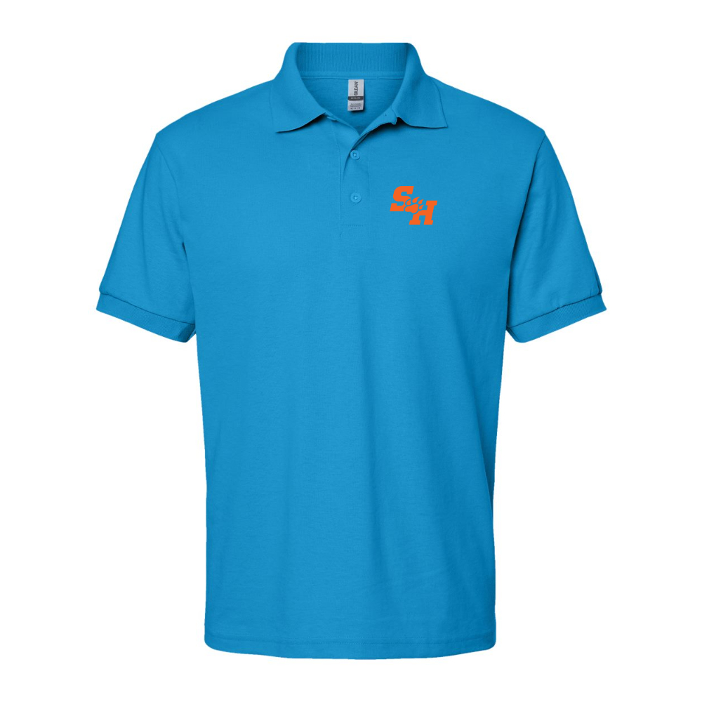 Men's Sam Houston State Bearkats Logo Gildan Dry Blend Jersey Polo
