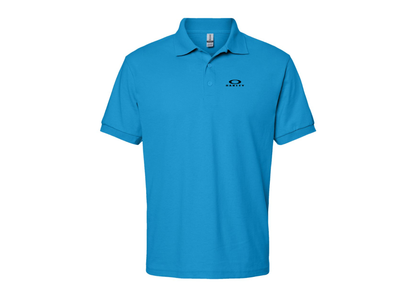 Men's Oakley Logo Gildan Dry Blend Jersey Polo