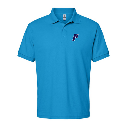 Men's Portland Pilots Logo Gildan Dry Blend Jersey Polo