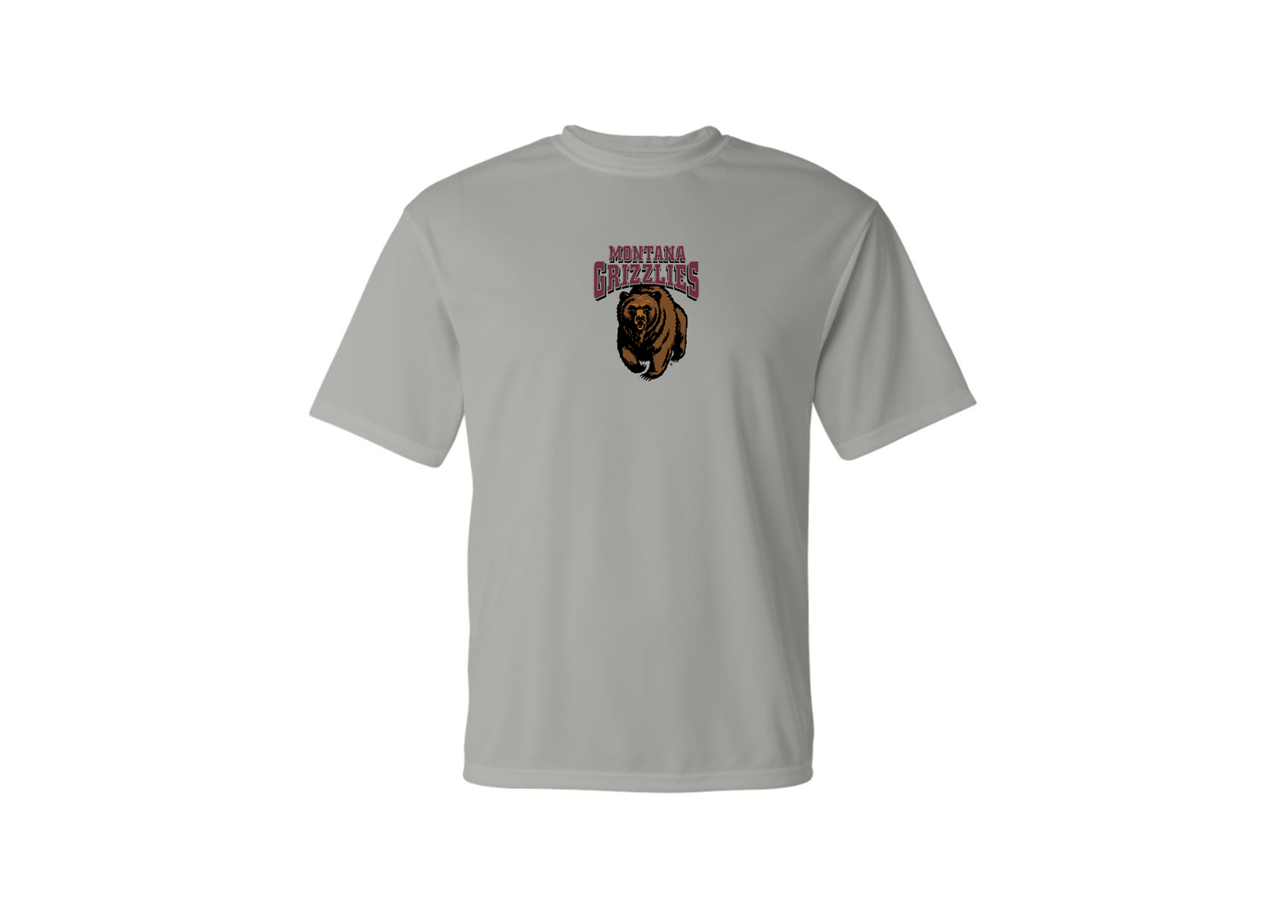 Men's Montana Grizzliesl Polyester T-Shirt