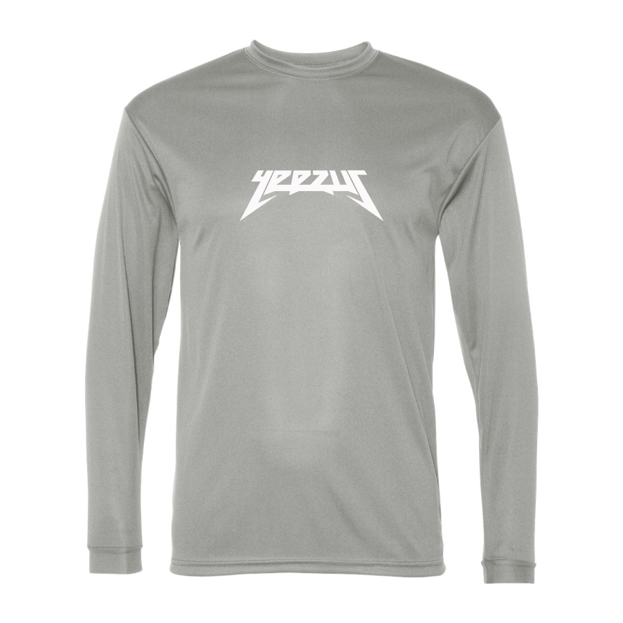 Men’s Kanye West Yeezus Music - Polyester Long Sleeve T-Shirt - 5104