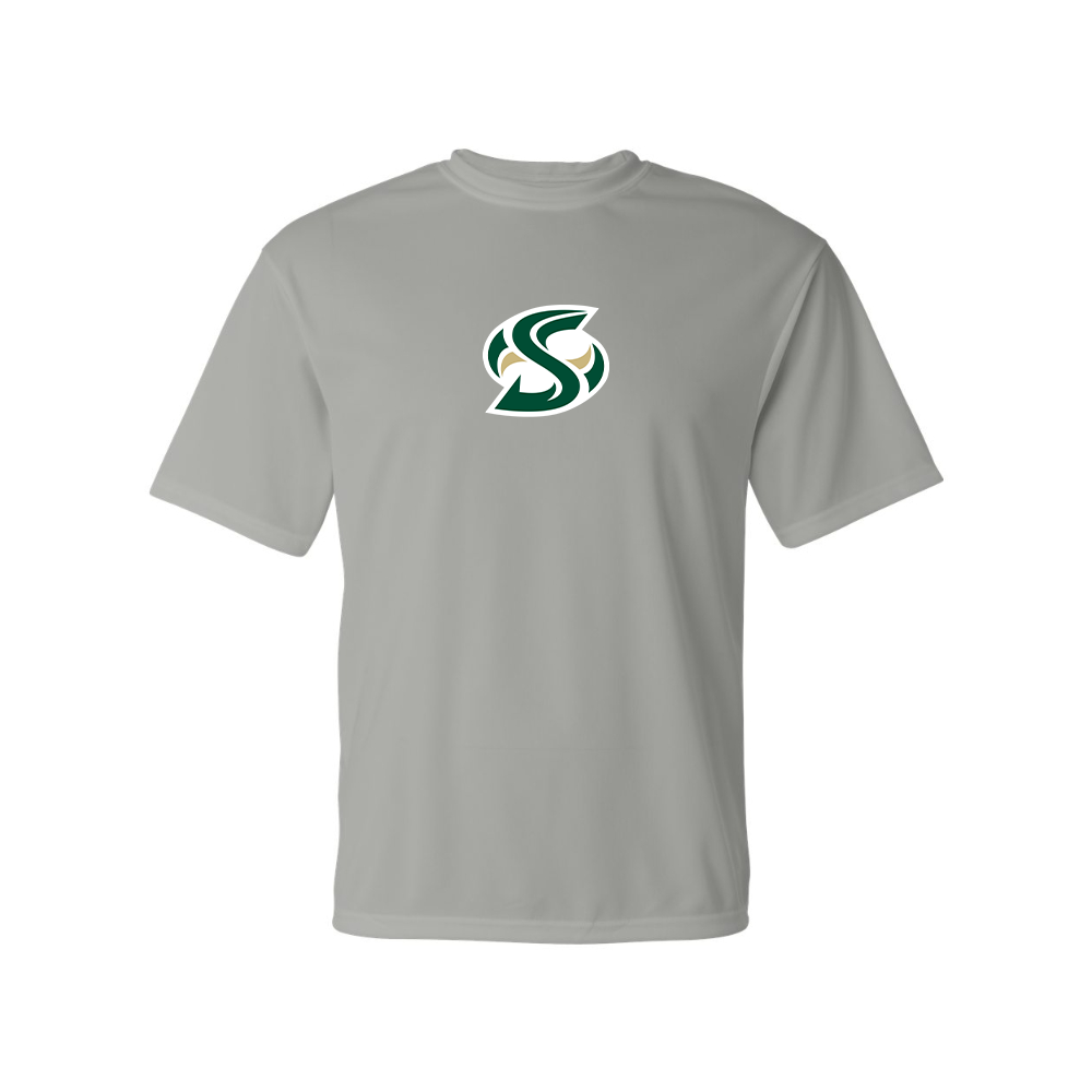 Men's Sacramento State Hornets Logo  Polyester T-Shirt