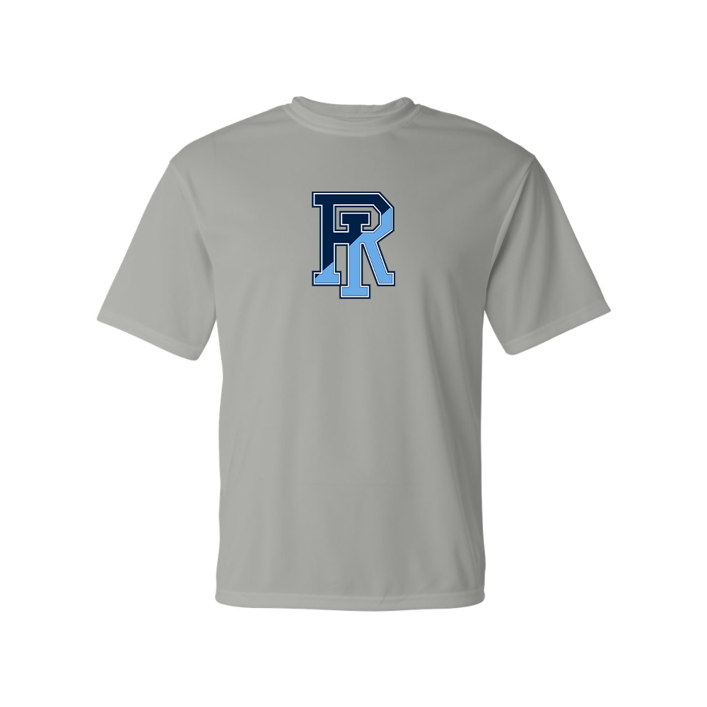 Men's Rhode Island Rams Logo Polyester T-Shirt