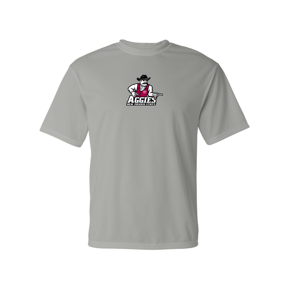 Men's Aggies New Mexico State Logo Polyester T-Shirt