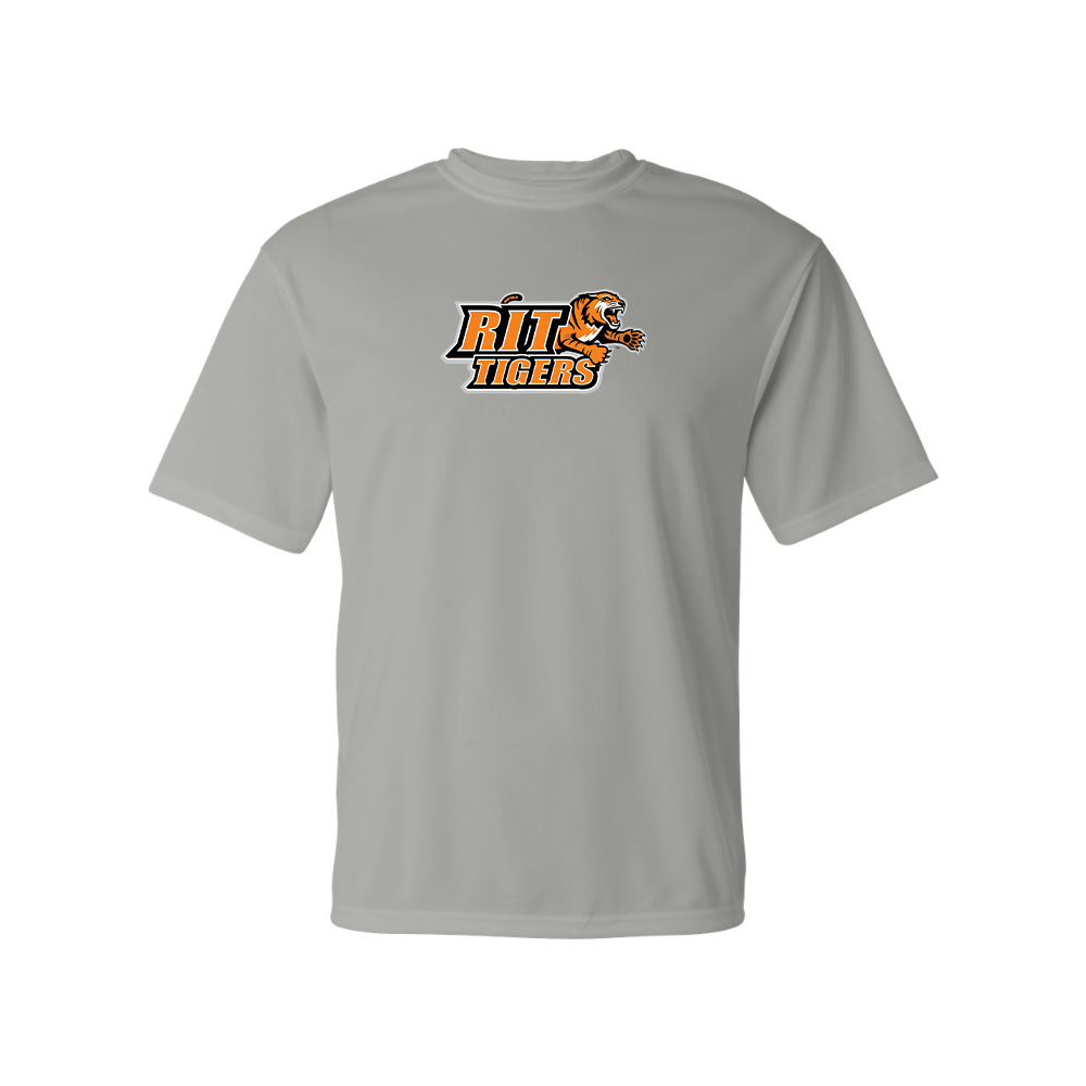 Men's RIT Tigers Logo Polyester T-Shirt