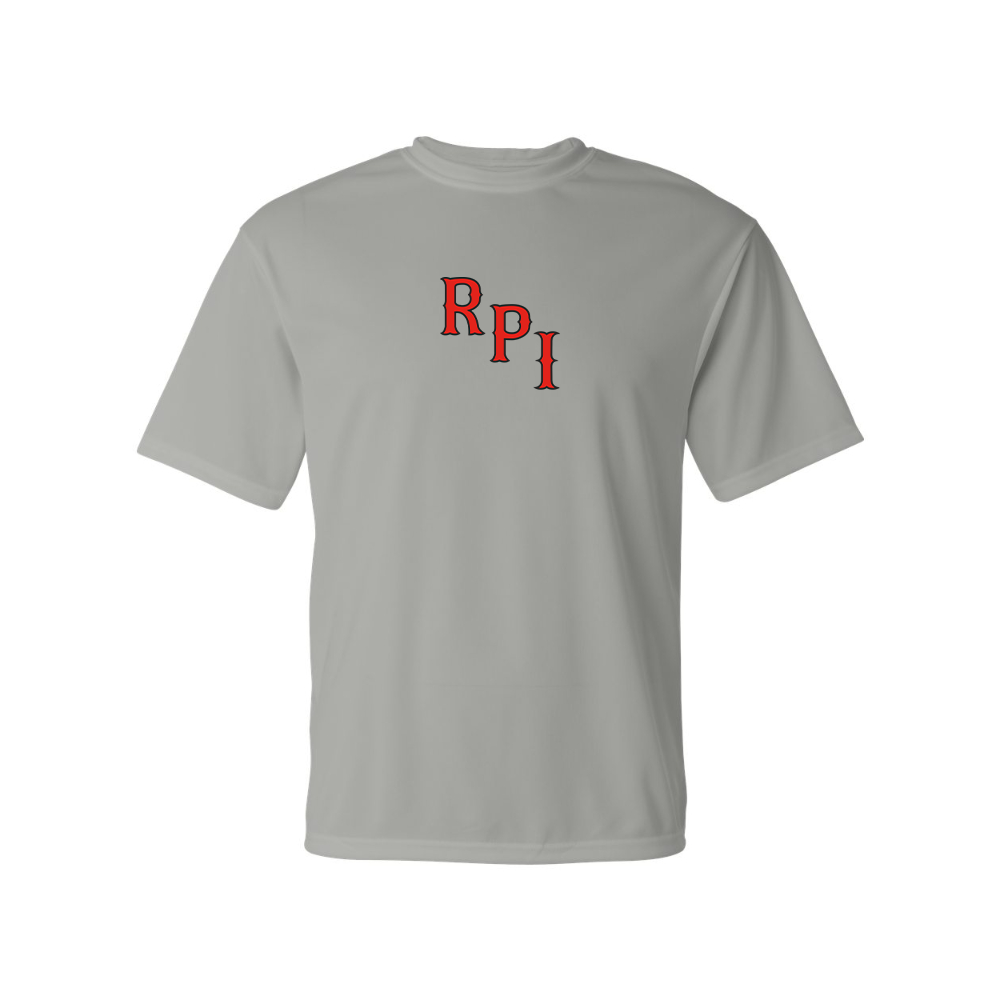 Men's RPI Engineers Logo Polyester T-Shirt