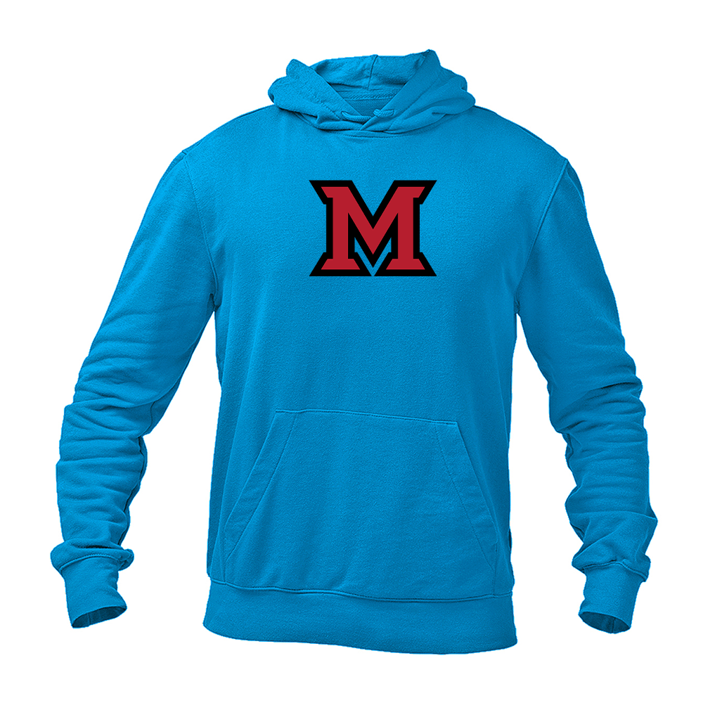 Men's Miami Ohio RedHawks Logo Pullover Hoodie