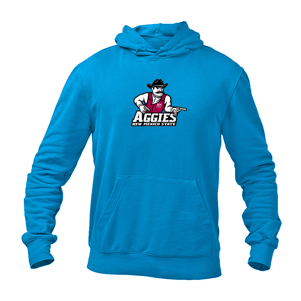 Men's Aggies New Mexico State Logo Softstyle Midweight Hooded Sweatshirt
