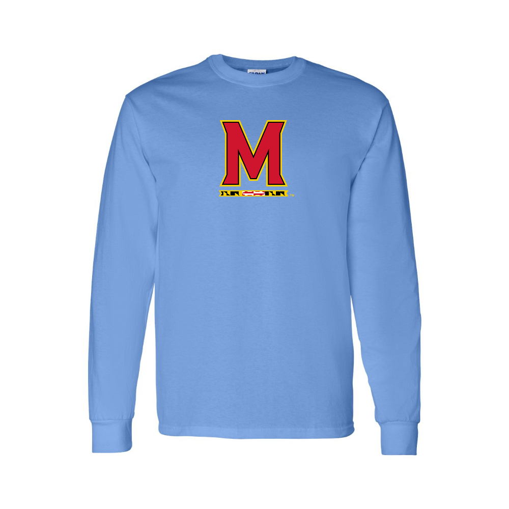 Men's Maryland Terrapins Logo Long Sleeve T-Shirt