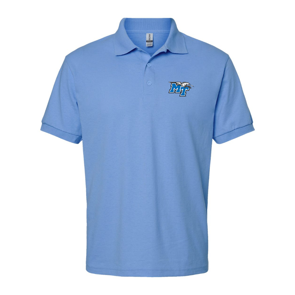 Men's Middle Tennessee Blue Raiders Logo Dry Blend Polo