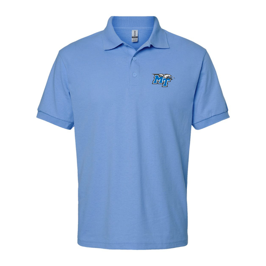Men's Middle Tennessee Blue Raiders Logo Dry Blend Polo
