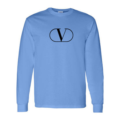 Men's Valentino Symbol Long Sleeve T-Shirt