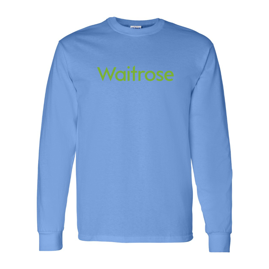 Men's Waitrose Logo Long Sleeve T-Shirt