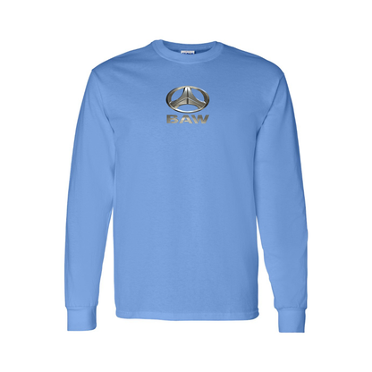Men's Beijing Automobile Works Logo Long Sleeve T-Shirt