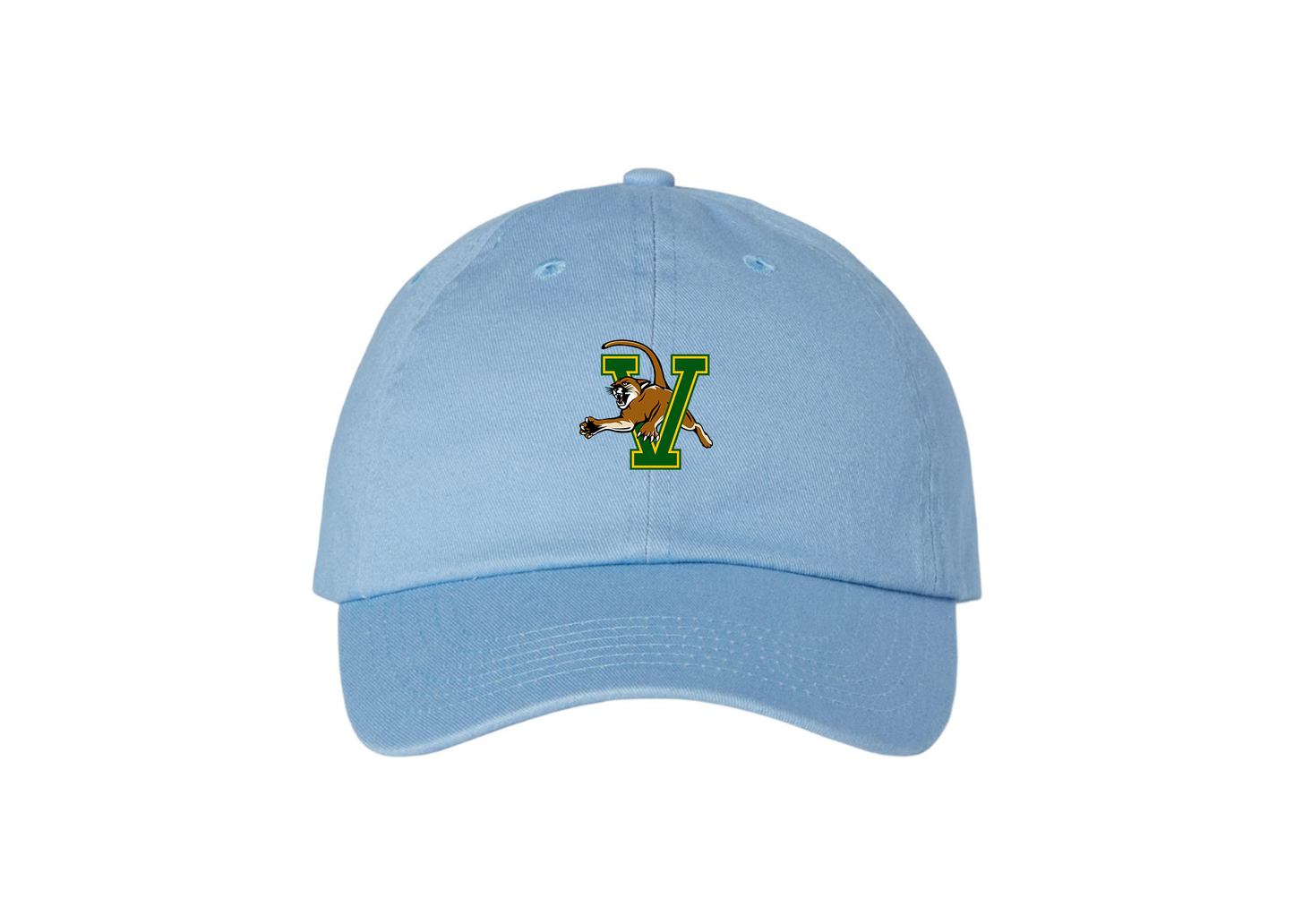 Vermont Catamounts Valucap Adult Bio-Washed Classic Dad Hat