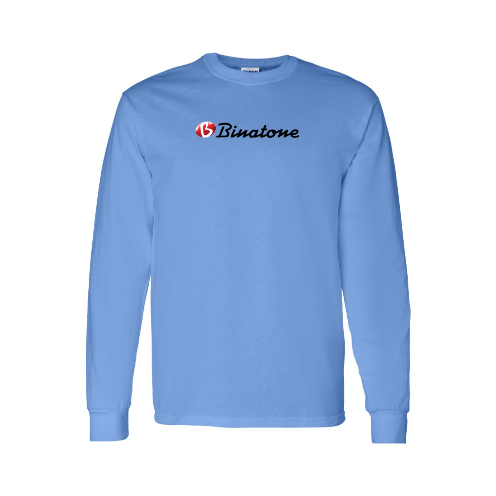 Youth Binatone Logo Cotton Long Sleeve T-Shirt