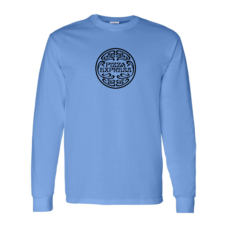Men's Pizza Express Logo Long Sleeve T-Shirt
