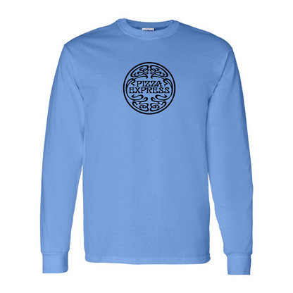Men's Pizza Express Logo Long Sleeve T-Shirt