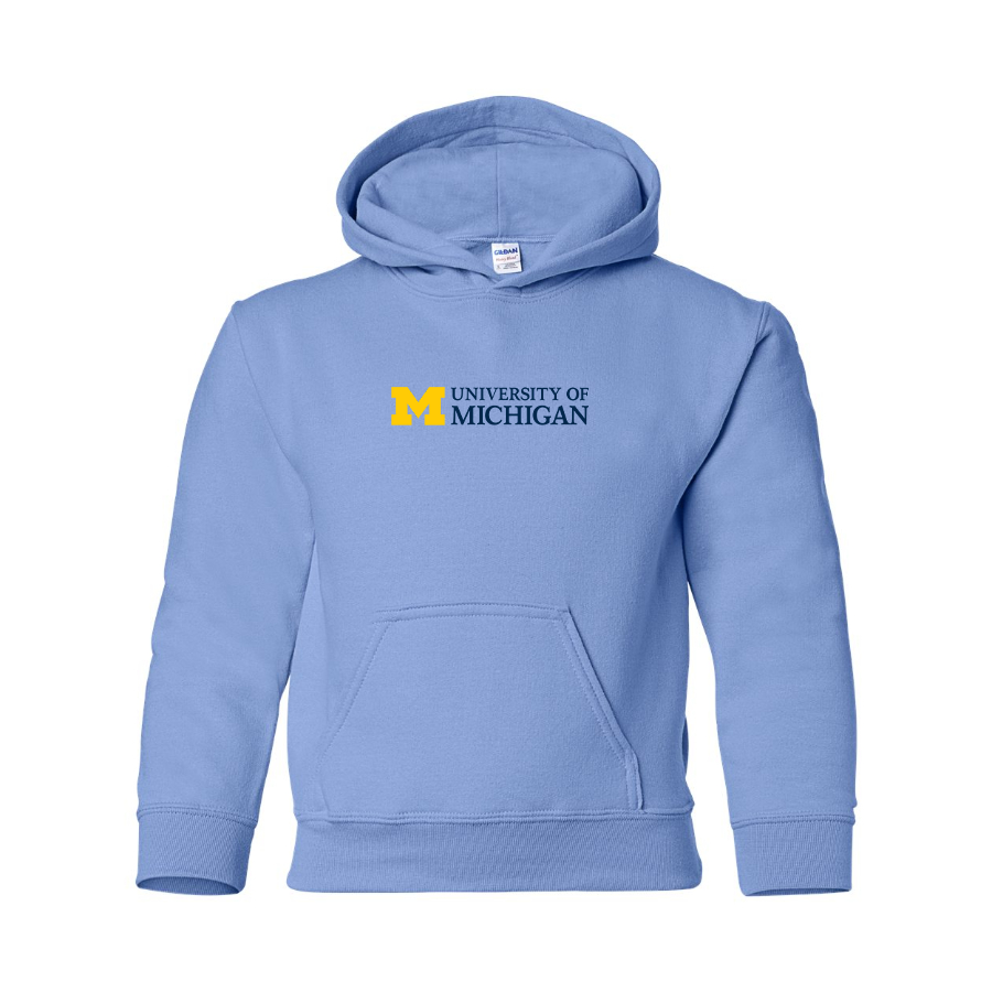 Youth University of Michigan Logo Pullover Hoodie