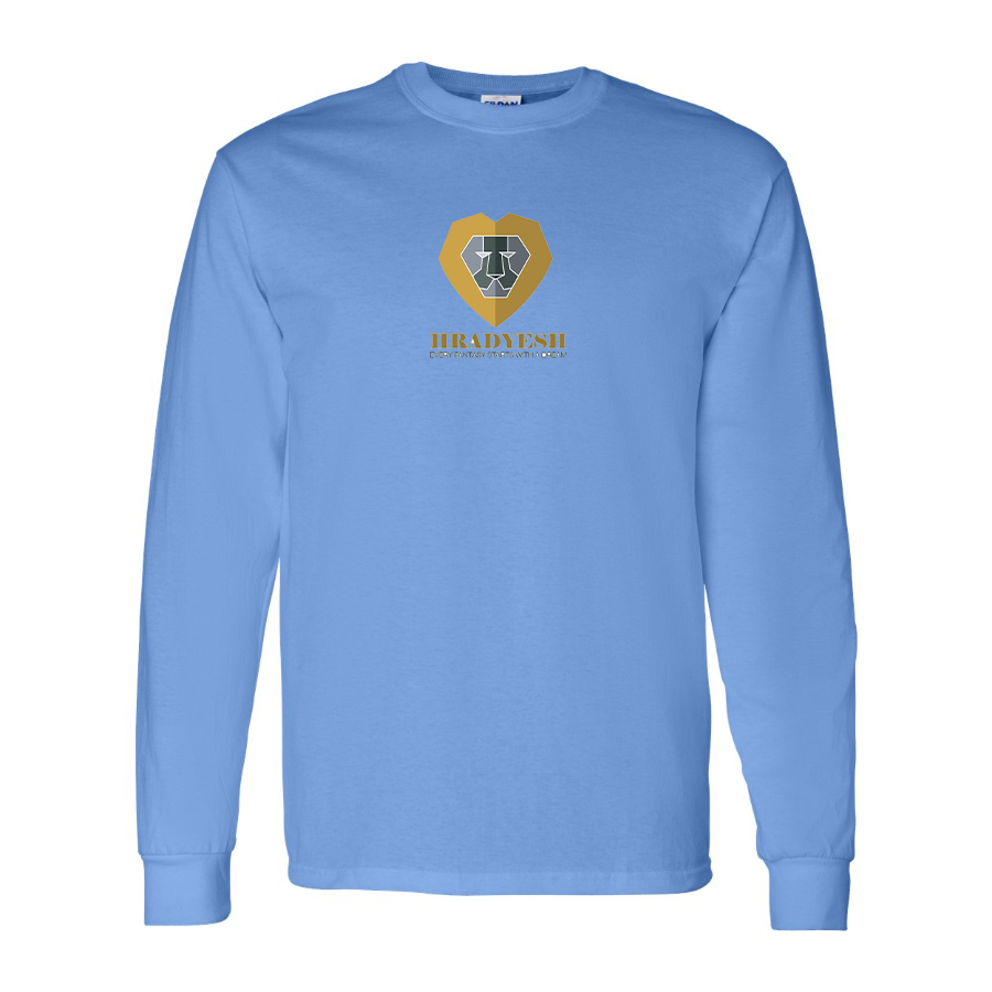 Youth Hradyesh Logo Cotton Long Sleeve T-Shirt
