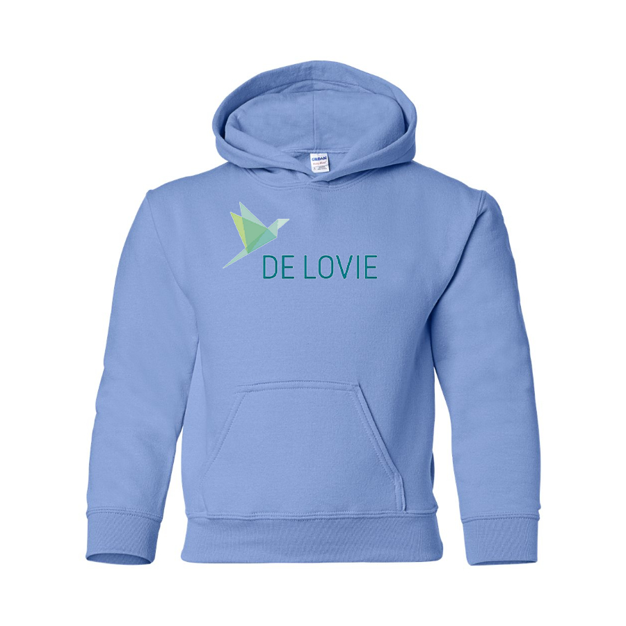 Youth De Lovie Logo Pullover Hoodie