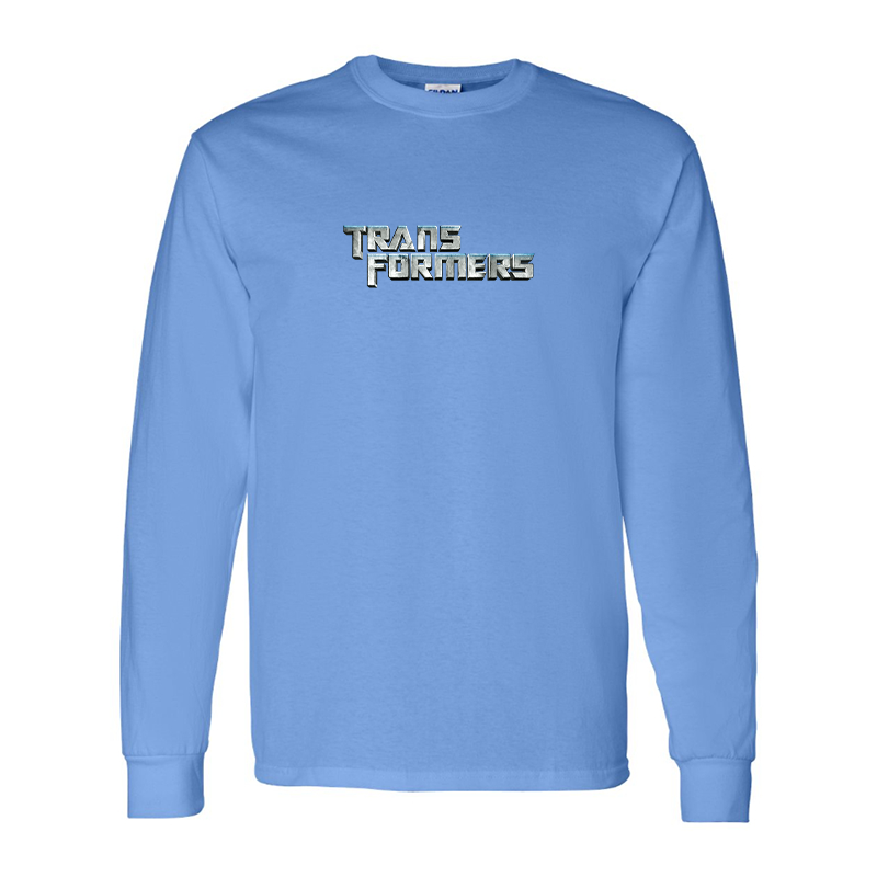 Youth Transformers Logo Cotton Long Sleeve T-Shirt