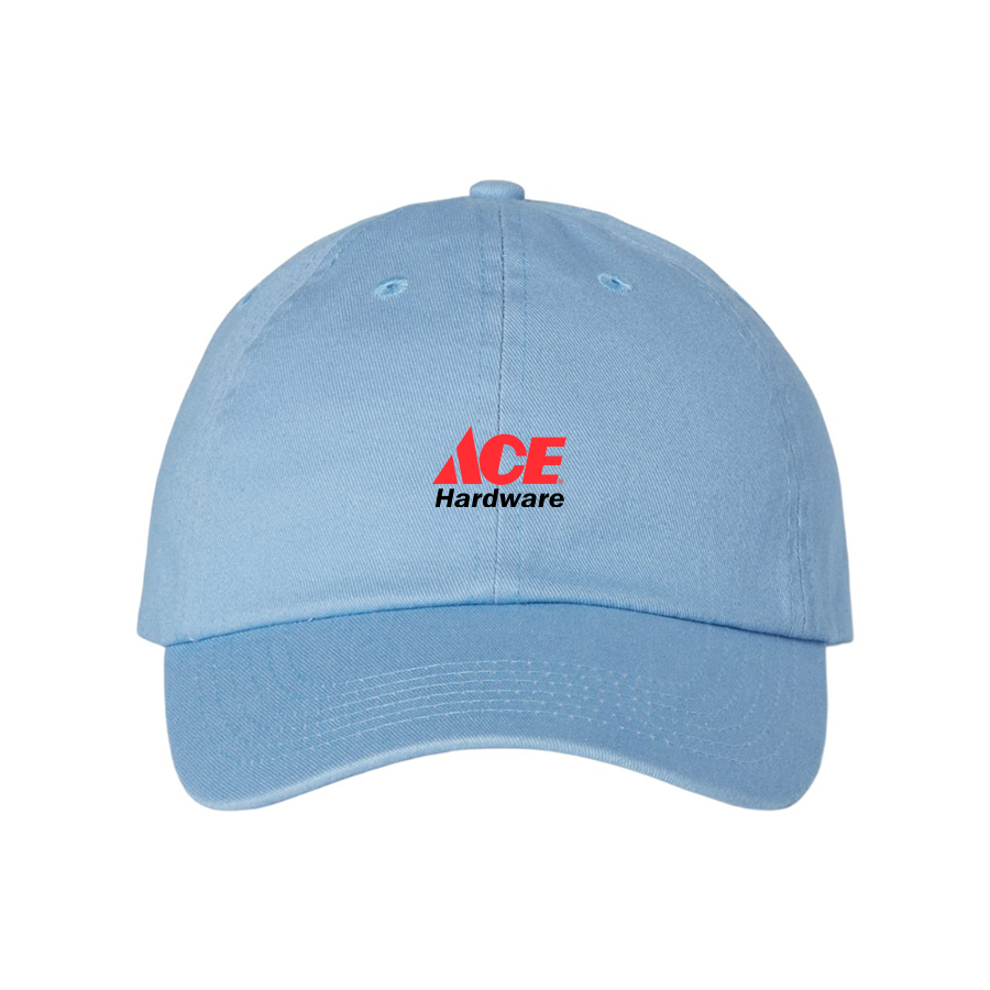 ACE Hardware Logo Valucap Adult Bio-Washed Classic Dad Hat