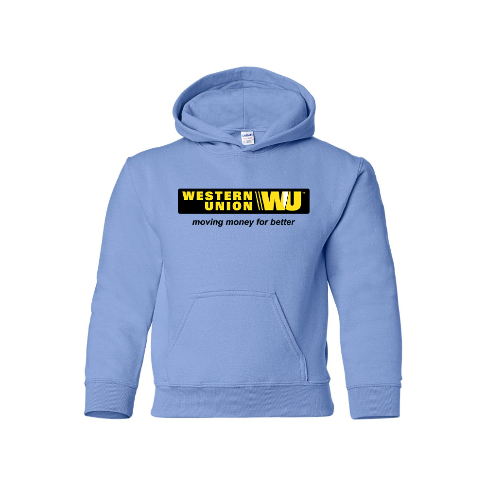 Youth Wastern Union Logo Pullover Hoodie