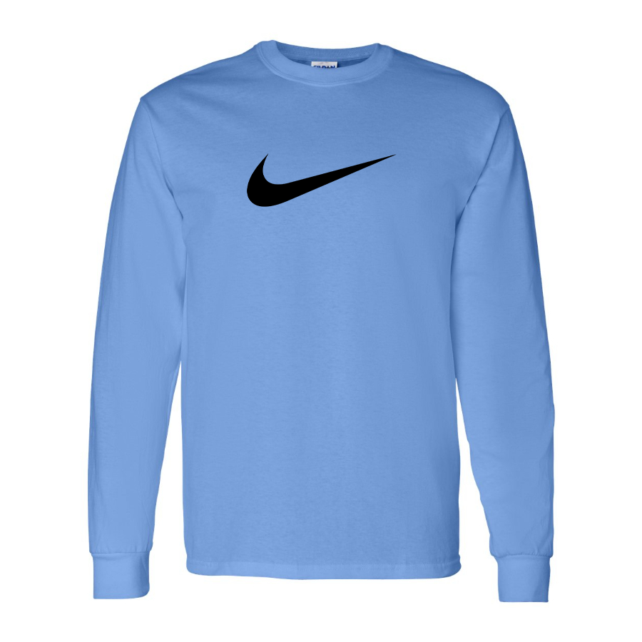 Youth Nike Wave Logo Cotton Long Sleeve T-Shirt