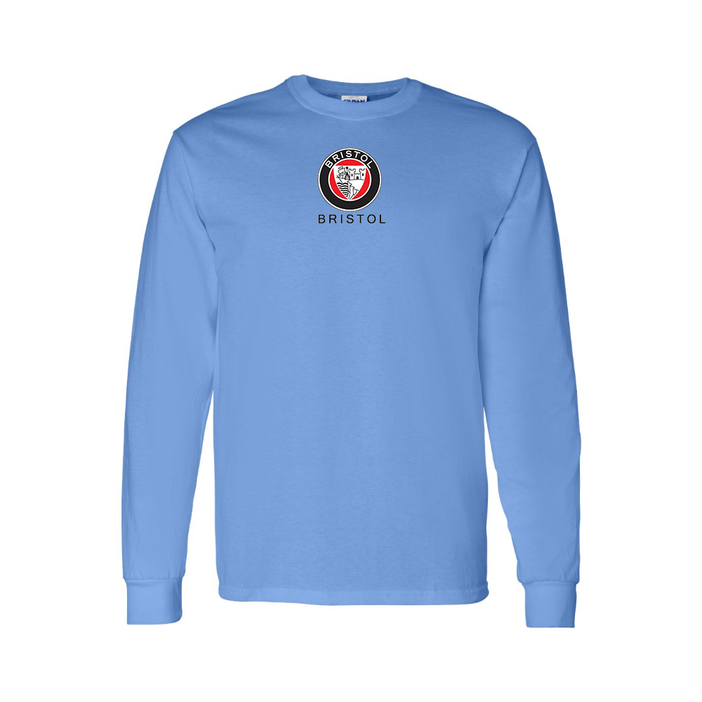 Youth Bristol Logo Cotton Long Sleeve T-Shirt
