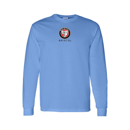 Youth Bristol Logo Cotton Long Sleeve T-Shirt