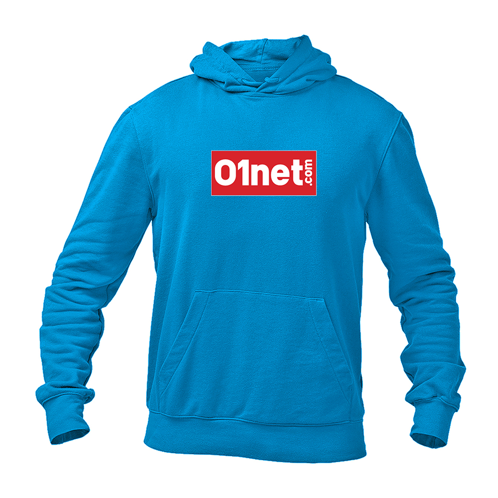 Men's 01net Logo Softstyle Midweight Hooded Sweatshirt