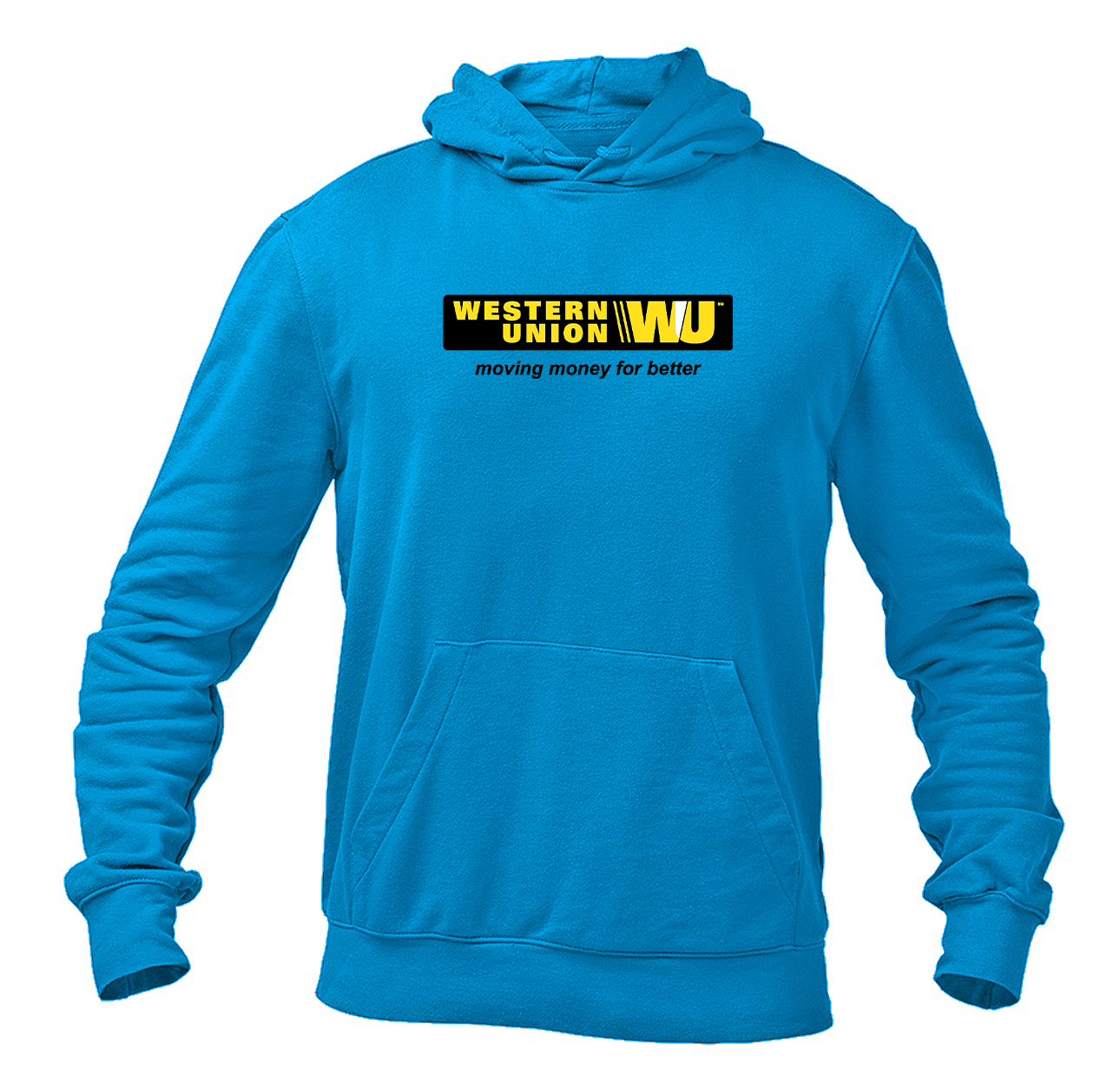 Men's Wastern Union Logo Pullover Hoodie