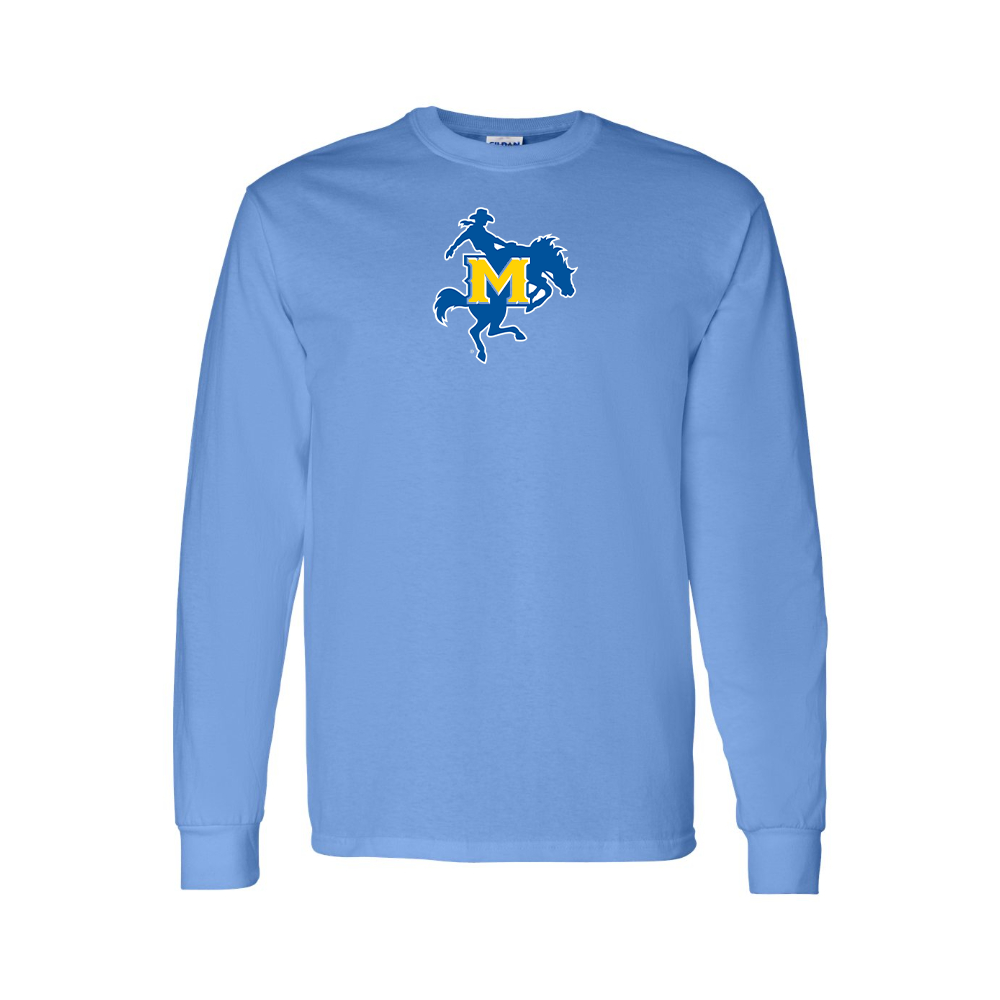 Men's McNeese State Cowboys Logo Long Sleeve T-Shirt