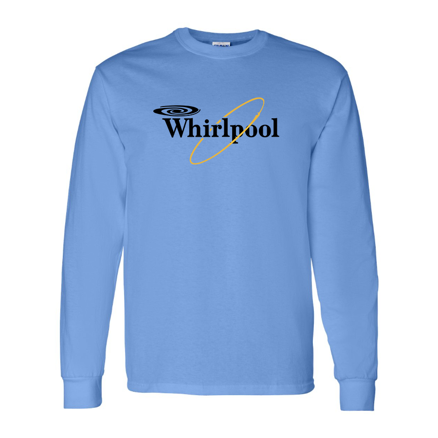 Youth Whirlpool Logo Cotton Long Sleeve T-Shirt
