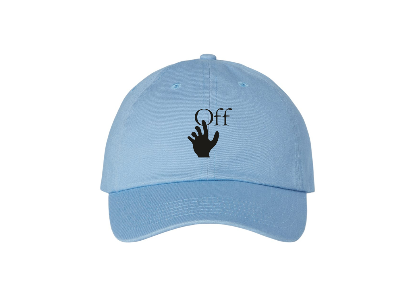Off-White Hand Valucap Adult Bio-Washed Classic Dad Hat