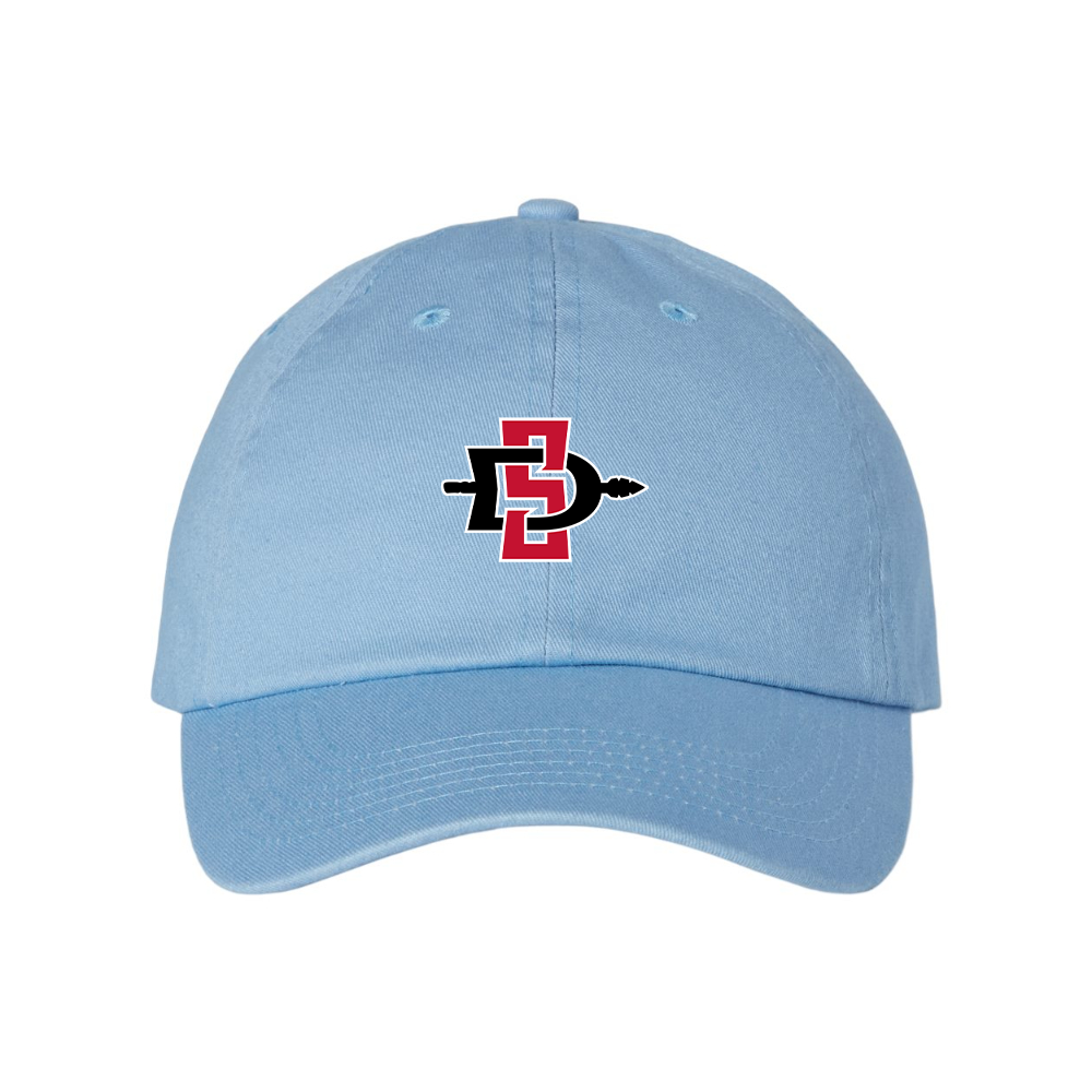 San Diego State Aztecs Logo  Valucap Adult Bio-Washed Classic Dad Hat