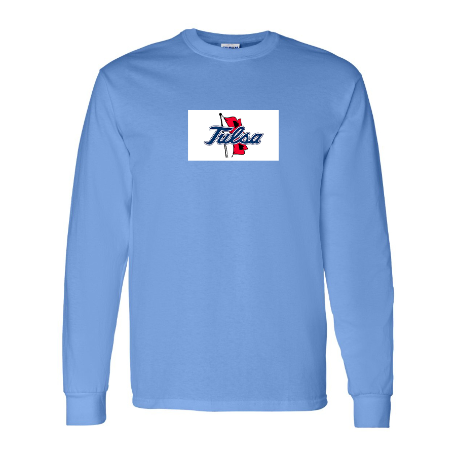 Men's Tulsa Golden Hurricane Logo Long Sleeve T-Shirt
