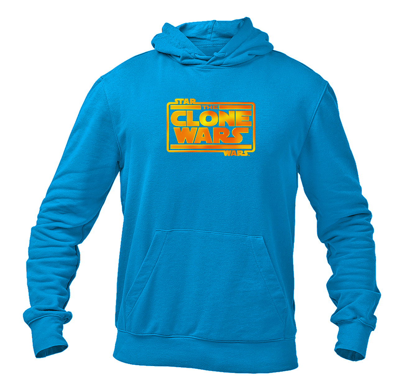Men's The Clone wars Logo  Pullover Hoodie