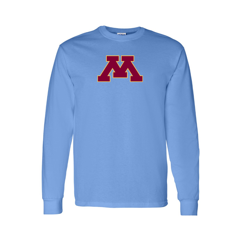 Youth Minnesota Golden Gophers Logo Cotton Long Sleeve T-Shirt