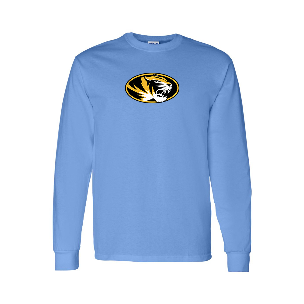Youth Missouri Tigers Logo Cotton Long Sleeve T-Shirt