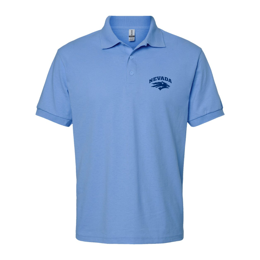 Men's Nevada Wolf Pack Logo Dry Blend Polo
