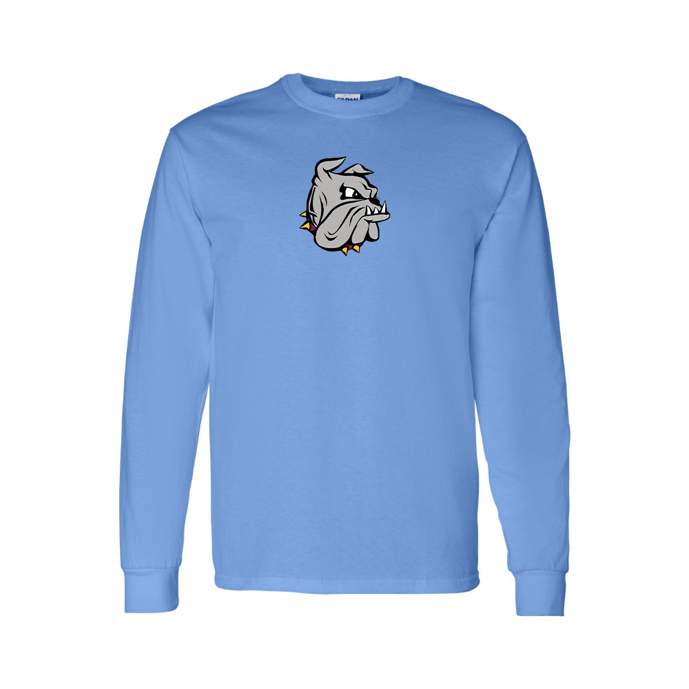 Youth Minnesota Duluth Bulldogs Logo Cotton Long Sleeve T-Shirt
